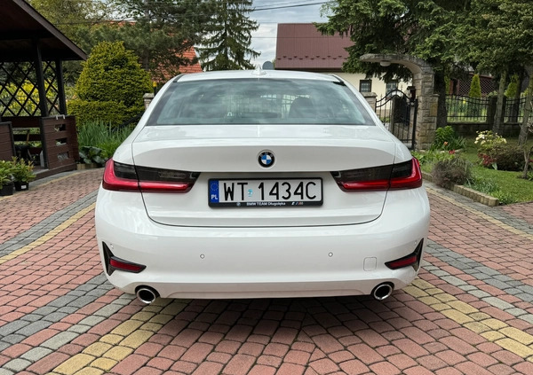BMW Seria 3 cena 124500 przebieg: 49000, rok produkcji 2020 z Kamieńsk małe 232